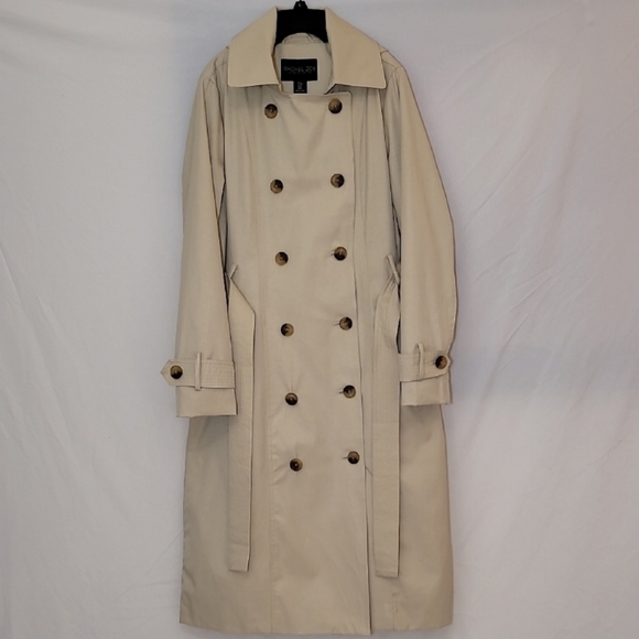 Rachel Zoe Double-Breasted Trench Coat - Picture 5 of 9